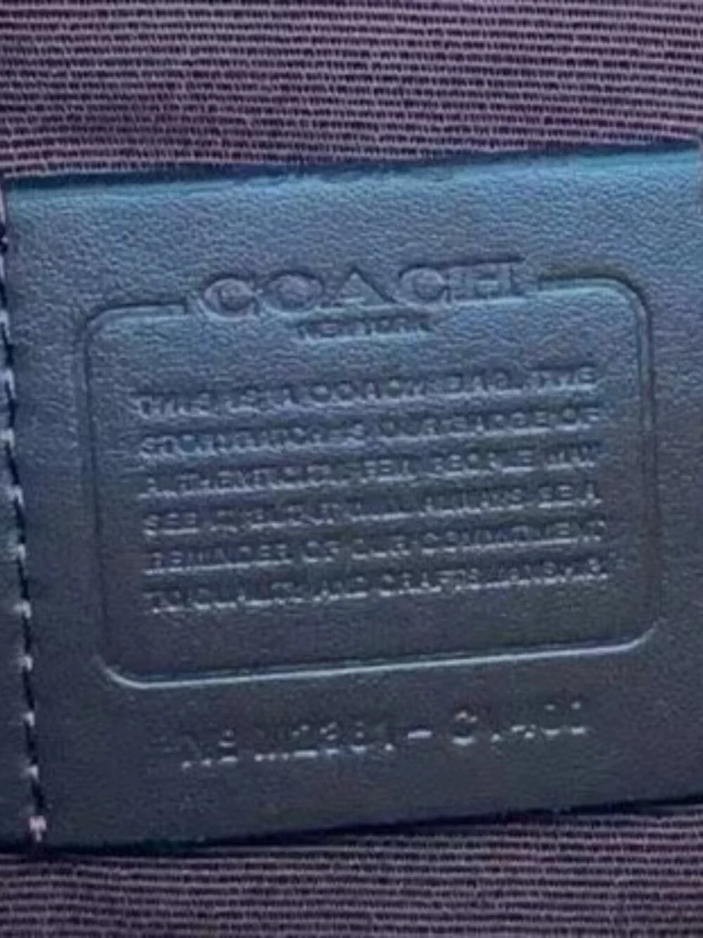 NWT Coach Nina Small Tote Bag In Signature Leather in Red - Picture 4 of 9